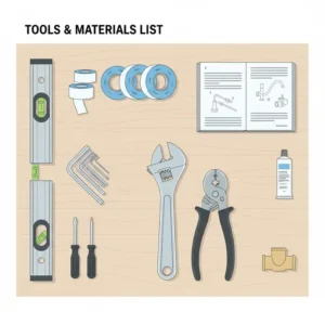 Essential tools and materials required for a successful minimalist wall mounted faucet installation guide 2026.