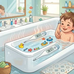 Visualizing the excellent heat retention properties of high-quality stain-resistant bathtub materials for kids' bath time 2026.